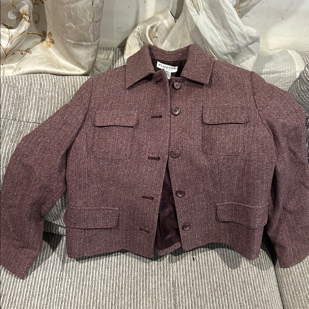 Pendleton Multicolor Tweed Wool Jacket & Pants